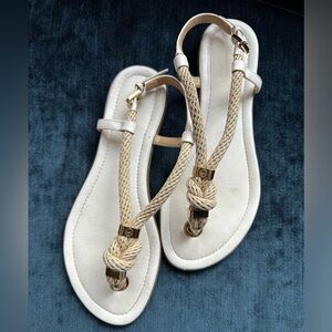Michael Kors 7.5 Rope Nautical Sandals